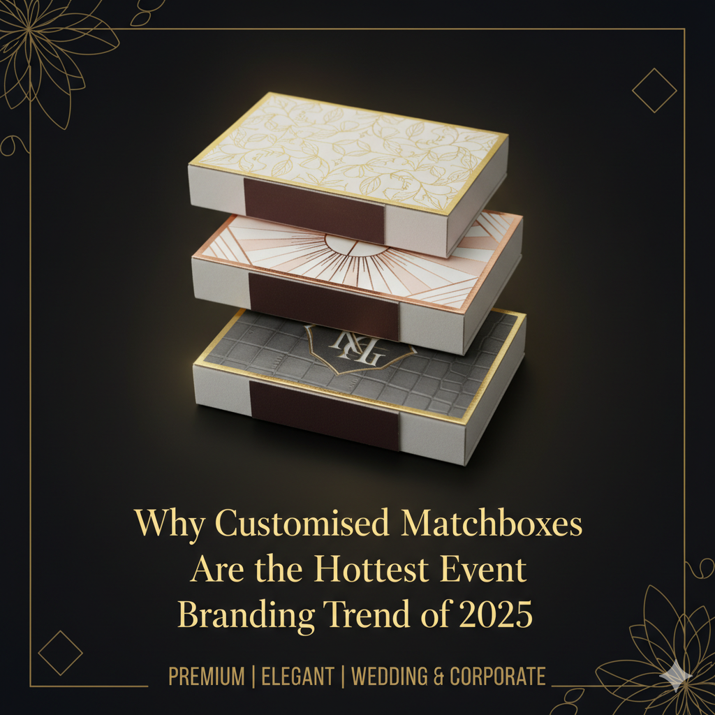 The Top 5 Reasons Customised Matchboxes Are Trending in Event Branding